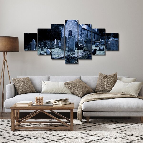 Obraz - Temná noc (210x100 cm)