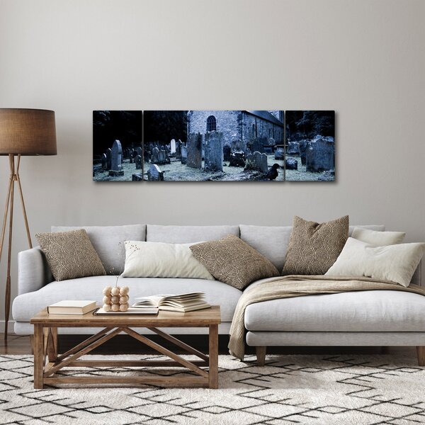 Obraz - Temná noc (170x50 cm)