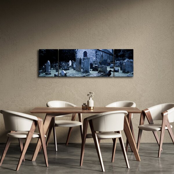 Obraz - Temná noc (170x50 cm)