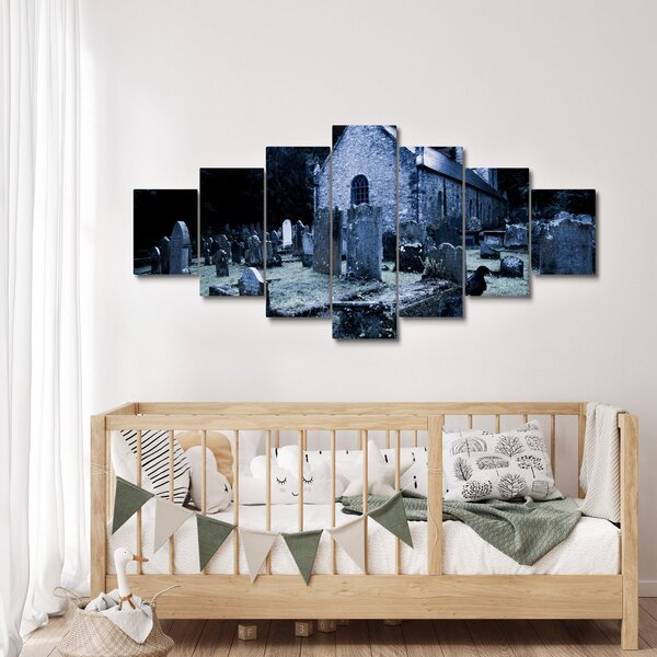 Obraz - Temná noc (210x100 cm)