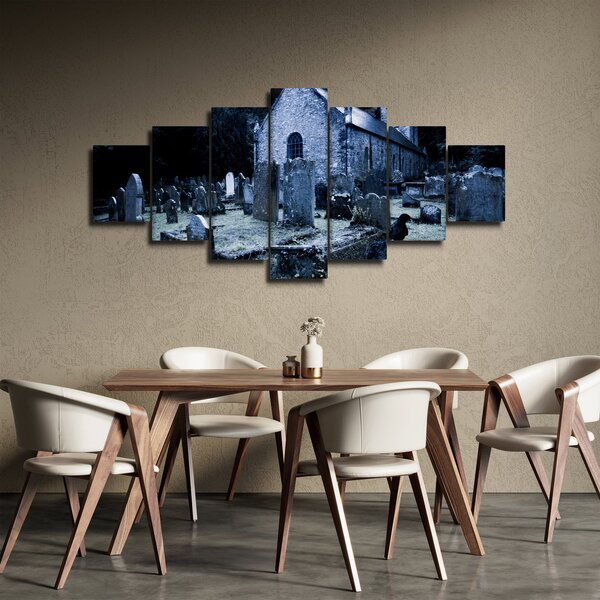Obraz - Temná noc (210x100 cm)