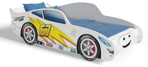 Dětská postel CARS 140 × 70 cm bez matrace