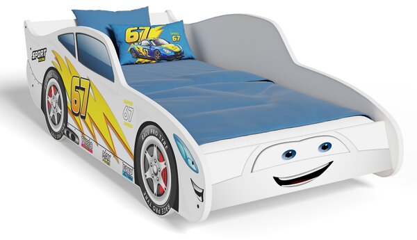 Dětská postel CARS 140 × 70 cm bez matrace