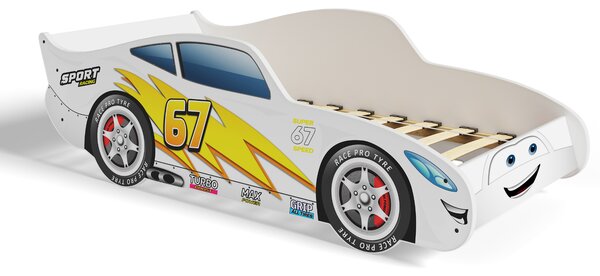 Dětská postel CARS 140 × 70 cm bez matrace