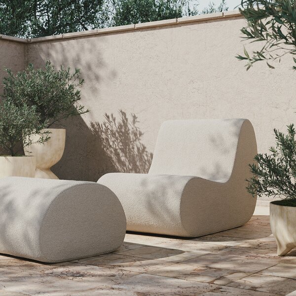 Ferm Living designové zahradní taburety Rouli Pouf