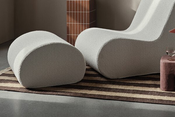 Ferm Living designové zahradní taburety Rouli Pouf