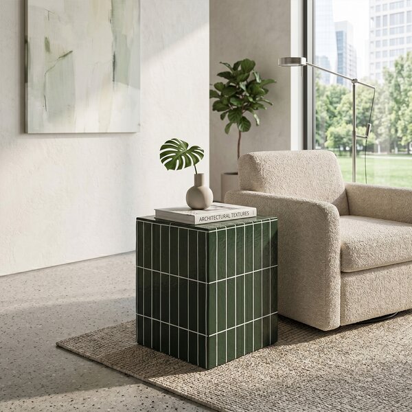 Ferm Living designové odkládací stolky Pillar Pedestal Low (32 x 32 cm)