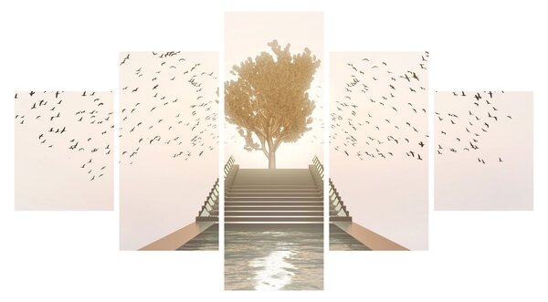 Obraz - Most do neznáma (125x70 cm)