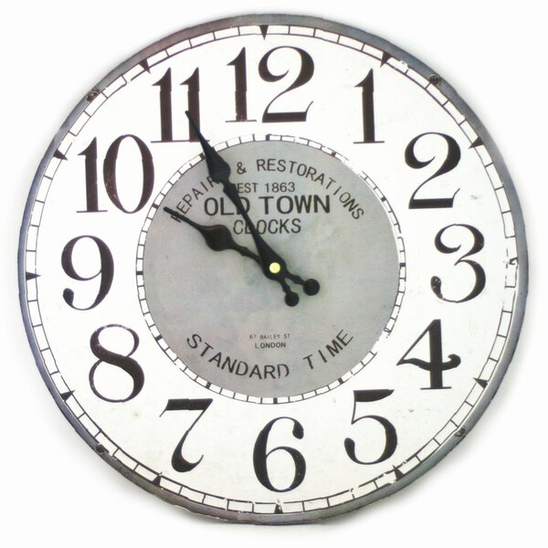 Nástěnné hodiny Old town Ø 34 cm 2000003