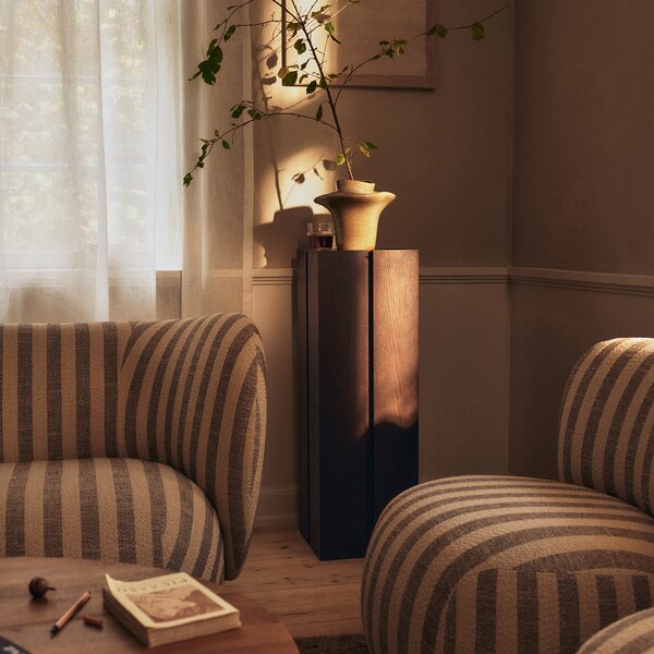 Ferm Living designové odkládací stolky Parcel Pedestal High
