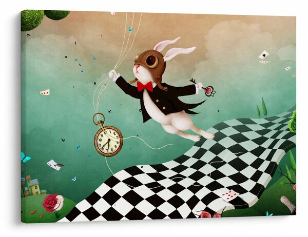 Obraz - Fantasy králíček (70x50 cm)
