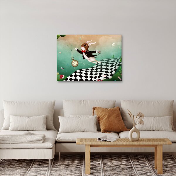 Obraz - Fantasy králíček (70x50 cm)