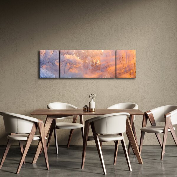 Obraz - Mrazivé svítání (170x50 cm)