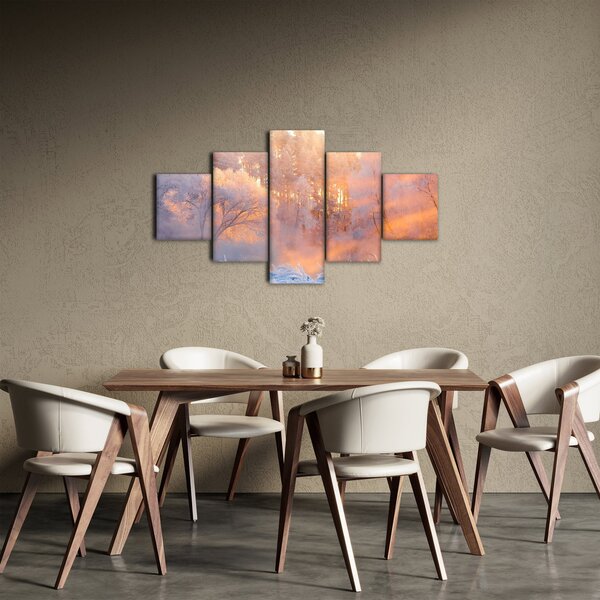 Obraz - Mrazivé svítání (125x70 cm)