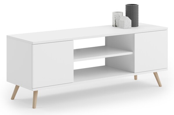 TV stolek FOCUS 135 cm – bílá