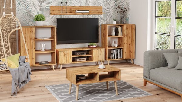 TV stolek FOCUS 135 cm – dub Craft