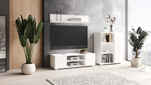TV stolek FOCUS – bílá