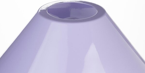 Fialová kovová stolní lampa ZUIVER WONDERS