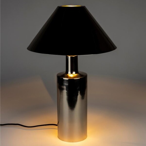 Stříbrná kovová stolní lampa ZUIVER WONDERS