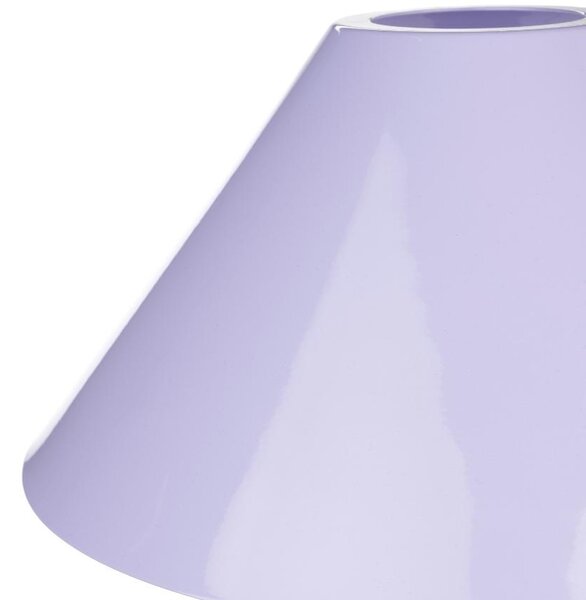 Fialová kovová stolní lampa ZUIVER WONDERS