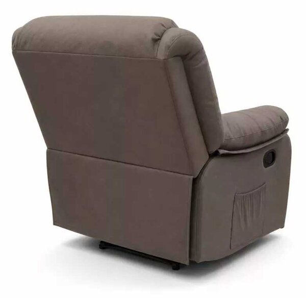 LuxuryForm DESIGN Televizní křeslo VELORA s polohováním - Taupe