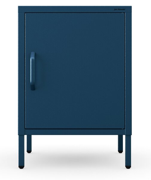 Noční stolek MIA, 424 x 595 x 400 mm, Modern: tmavě modrá barva