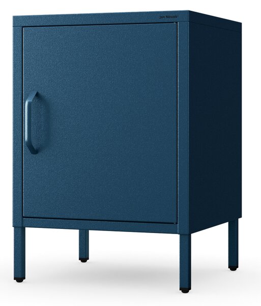 Noční stolek MIA, 424 x 595 x 400 mm, Modern: tmavě modrá barva