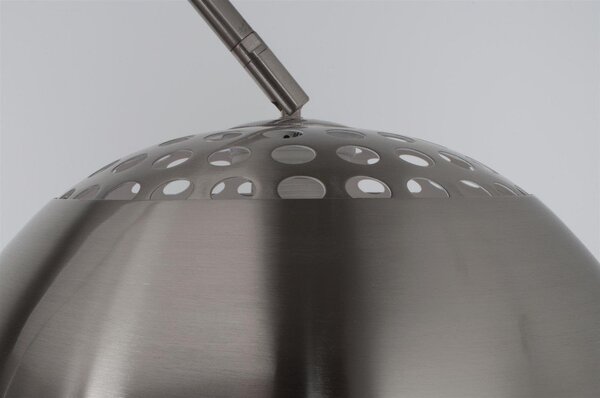 Stojací lampa White Label Metal Bow