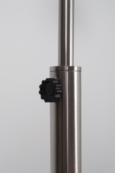 Stojací lampa White Label Metal Bow