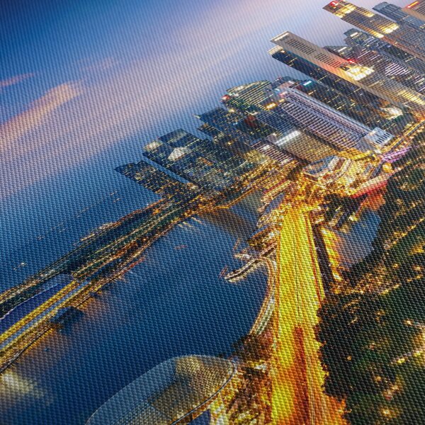 Obraz - Singapur, Asie (170x50 cm)