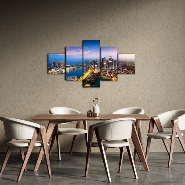 Obraz - Singapur, Asie (125x70 cm)