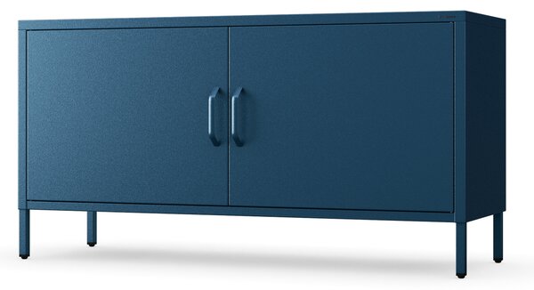 TV stolek na nohách ROSA, 1150 x 595 x 400 mm, Moderní: tmavě modrá barva