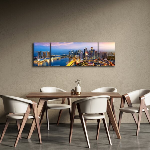 Obraz - Singapur, Asie (170x50 cm)