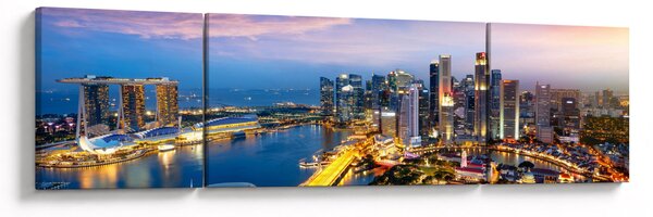 Obraz - Singapur, Asie (170x50 cm)