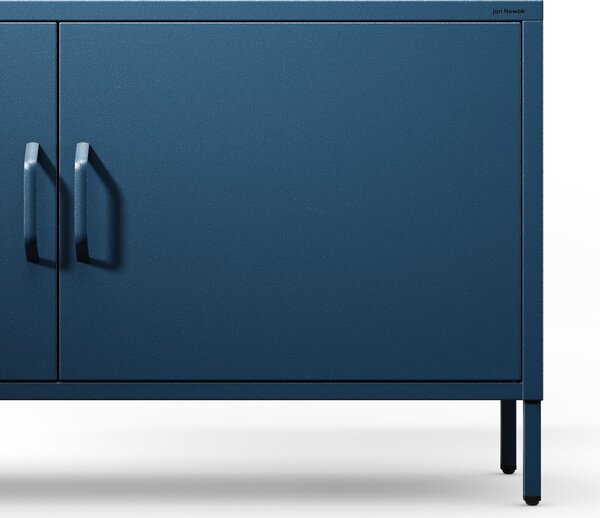 TV stolek na nohách ROSA, 1150 x 595 x 400 mm, Moderní: tmavě modrá barva