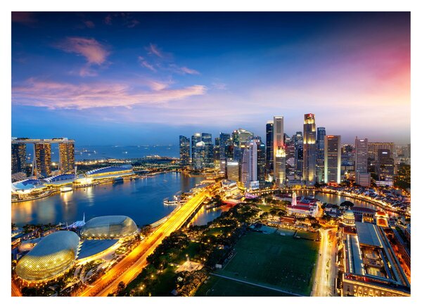 Obraz - Singapur, Asie (70x50 cm)
