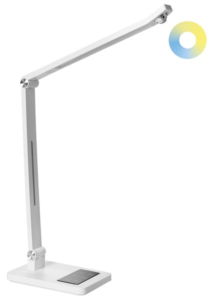 LED stolní lampa LEPUS se senzorem pohybu Bílá