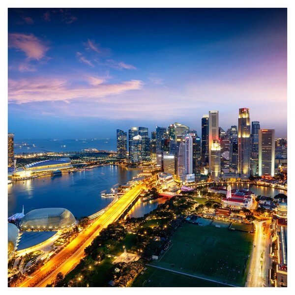 Obraz - Singapur, Asie (30x30 cm)