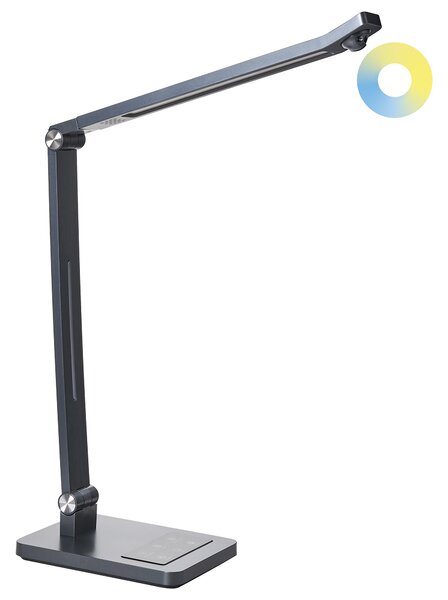 LED stolní lampa LEPUS se senzorem pohybu Tmavě šedá