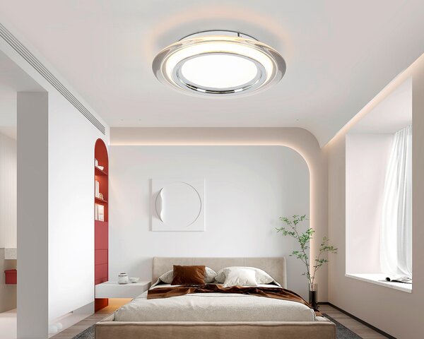 STROPNÍ LED SVÍTIDLO, 35/6 cm Novel - Stropní svítidla