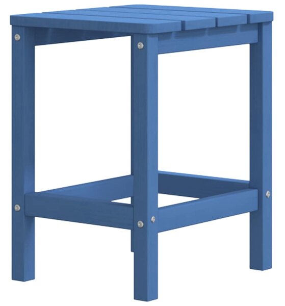 Zahradní křesla Adirondack + podnožka/stolek HDPE akvamarínová 3095715