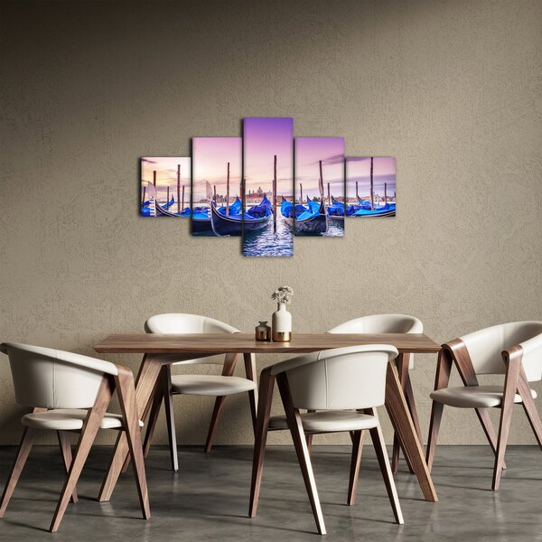 Obraz - Úsvit v Benátkách (125x70 cm)