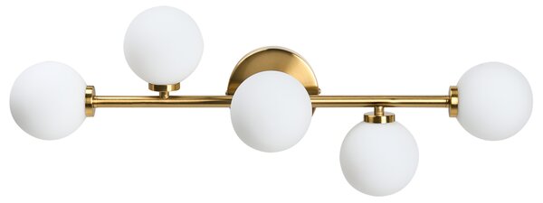 Nástěnná lampa MINOTOS Kov Zlatá