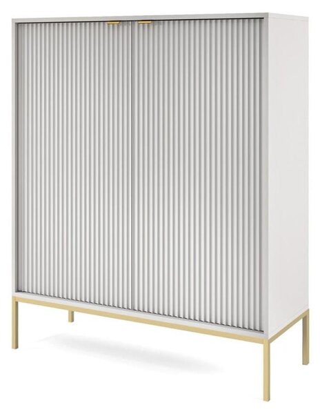 Komoda, skříňka, regál, moderní, prostorná, 104 cm, vhodná do obývacího pokoje nebo ložnice