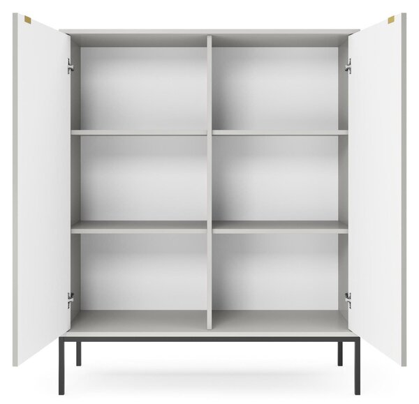 Komoda, skříňka, regál, moderní, prostorná, 104 cm, vhodná do obývacího pokoje nebo ložnice