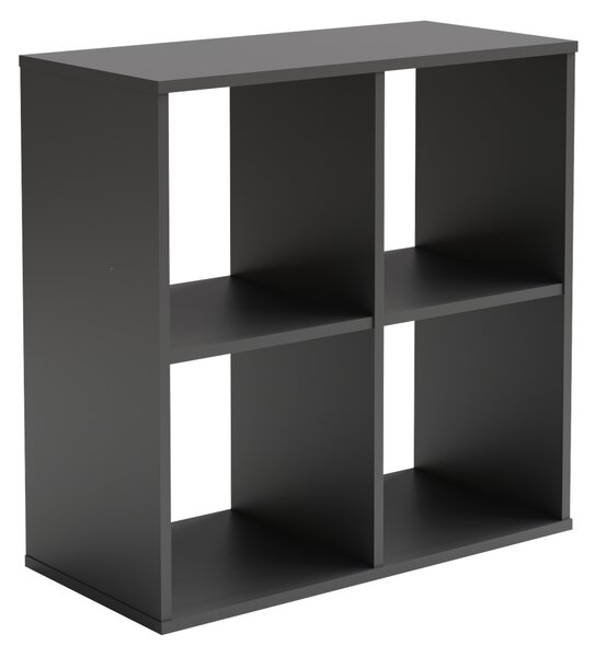 Regál LONI 2 × 2 – šedá