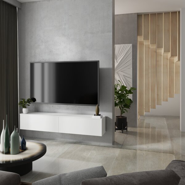 TV stolek NICOLE 160 cm – bílá