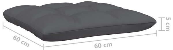 4dílná zahradní sedací souprava s poduškami masivní borovice 3096173