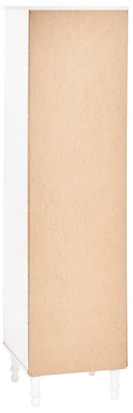 Skleněná vitrína TINGLEDALE 40 cm Bílá