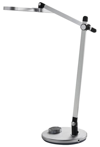 LED stolní lampa HYDRUS se stmívačem Stříbrná